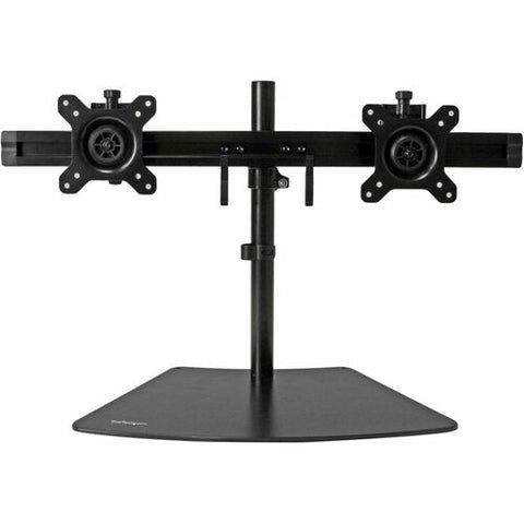 StarTech.com Dual-Monitor Stand - Horizontal - Black ARMBARDUO