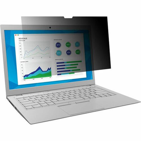 3M Privacy Filter for 14in Laptop with COMPLY Flip Attach, 16:9, PF140W9B PF140W9B