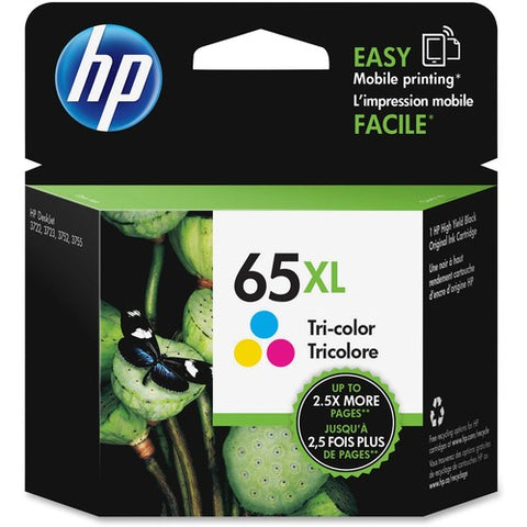 HP 65XL Tri-color Original Ink Cartridge (N9K03AN) N9K03AN#140