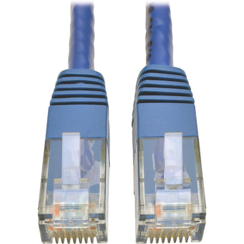 Tripp Lite by Eaton Cat6 Gigabit Molded Patch Cable (RJ45 M/M), Blue, 6 ft N200-006-BL