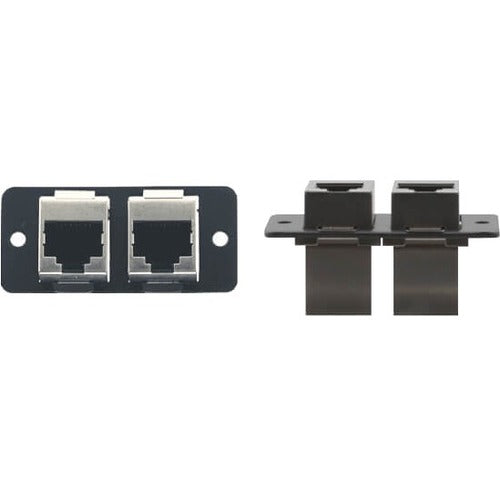 Kramer W4545 Wall Plate Insert - Dual RJ-45 W4545(B)