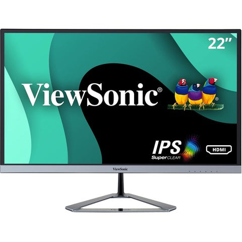 ViewSonic VX2276-smhd - 22" 1080p Thin-Bezel IPS Monitor with HDMI, DisplayPort, and VGA VX2276-SMHD