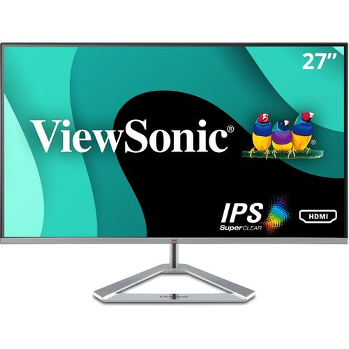 ViewSonic VX2776-smhd - 27" 1080p Thin-Bezel IPS Monitor with HDMI, DisplayPort, and VGA VX2776-SMHD