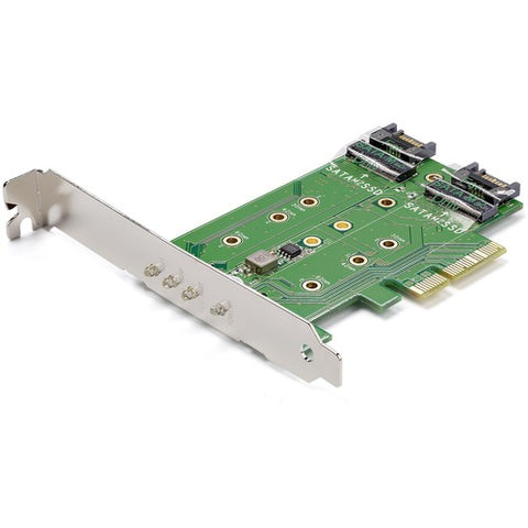 StarTech.com 3-port M.2 NGFF SSD Adapter Card PEXM2SAT32N1