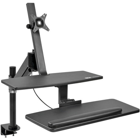 Tripp Lite series WorkWise Single-Monitor Sit-Stand Desk Clamp Workstation WWSS1327CP