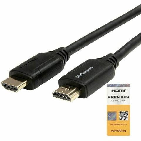 StarTech.com Premium High Speed HDMI Cable with Ethernet - 4K 60Hz - 2 m (6 ft) HDMM2MP