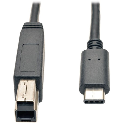 Tripp Lite series USB 3.1 Gen 2 (10 Gbps) Cable, USB Type-C (USB-C) to USB 3.0 Type-B (M/M), 3 ft U422-003-G2