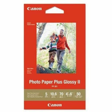 Canon Photo Paper Plus Glossy - PP-301 - 4x6 (50 Sheets) 1432C005
