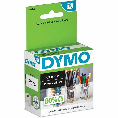 Dymo LW Multi-Purpose Labels 1/2" x 1" 30333