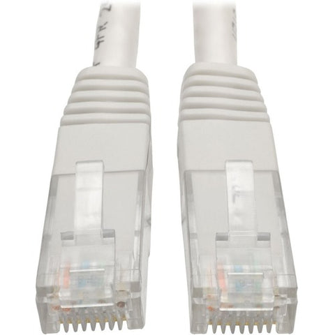 Tripp Lite by Eaton Cat6 Gigabit Molded Patch Cable (RJ45 M/M), White, 15 ft N200-015-WH