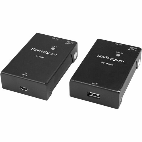 StarTech.com 1-Port USB 2.0-Over-Cat5-or-Cat6 Extender Kit - 165 ft. (50 m) USB2001EXTV