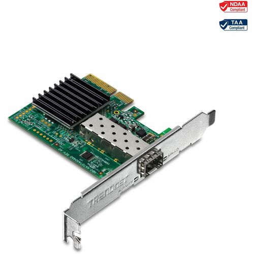 TRENDnet 10 Gigabit PCIe SFP+ Network Adapter TEG-10GECSFP
