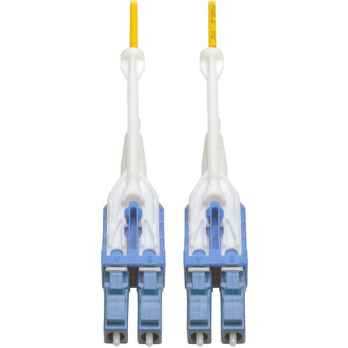 Tripp Lite by Eaton N370-03M-T Duplex Singlemode 9/125 Fiber Patch Cable, Push/Pull Tabs, 3 m N370-03M-T