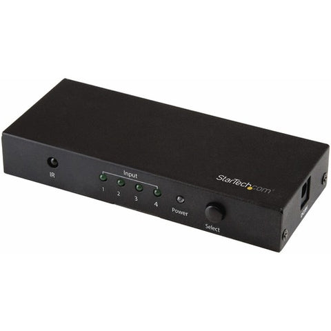 StarTech.com 4-Port HDMI Automatic Switch - 4K HDMI Switcher Box - Ultra HD 4K 60Hz VS421HD20