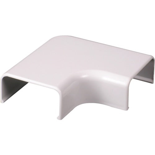 Wiremold Wiremold Uniduct 2900 Series Flat Elbow Fitting - White 2911-WH