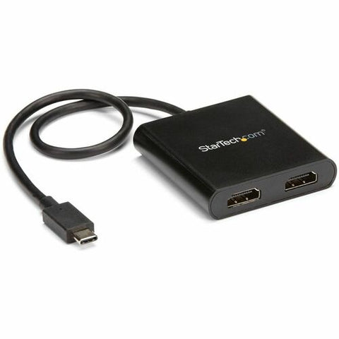 StarTech.com USB-C to HDMI Multi-Monitor Splitter - 2-Port MST Hub MSTCDP122HD