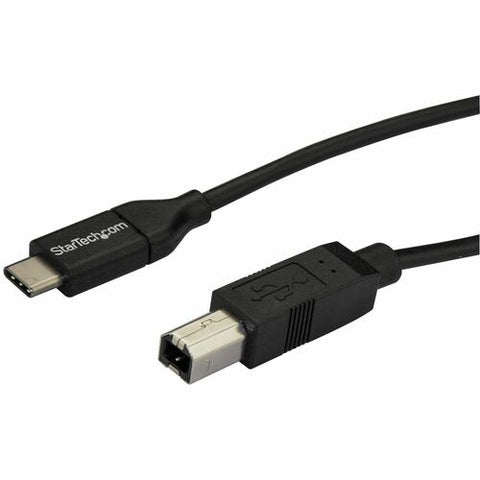 StarTech.com USB-C to USB-B Cable - M/M - 2 m (6 ft.) - USB 2.0 USB2CB2M