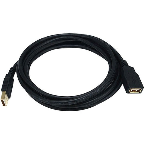 Monoprice 10ft USB 2.0 A Male to A Female Extension 28/24AWG Cable (Gold Plated) 5434