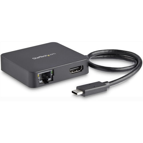 StarTech.com USB-C Multiport Adapter for Laptops - 4K HDMI - GbE - USB-C - USB-A DKT30CHD