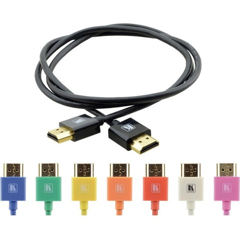 Kramer C-HM/HM/PICO/OR-10 Ultra Slim Flexible HighSpeed HDMI Cable with Ethernet-Orange C-HM/HM/PICO/OR-10