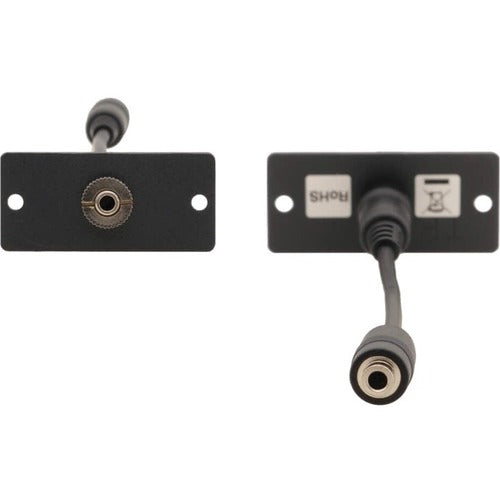 Kramer Wall Plate Insert - 3.5mm Stereo Audio WA-1PN(B)