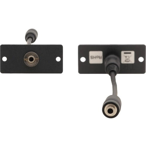 Kramer Wall Plate Insert - 3.5mm Stereo Audio WA-1PN(B)