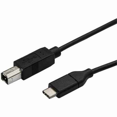 StarTech.com USB-C to USB-B Printer Cable - M/M - 3 m (10 ft.) - USB 2.0 USB2CB3M