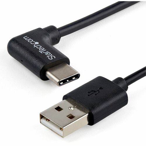 StarTech.com USB-A to USB-C Cable - Right-Angle - M/M - 1 m (3 ft.) - USB 2.0 USB2AC1MR