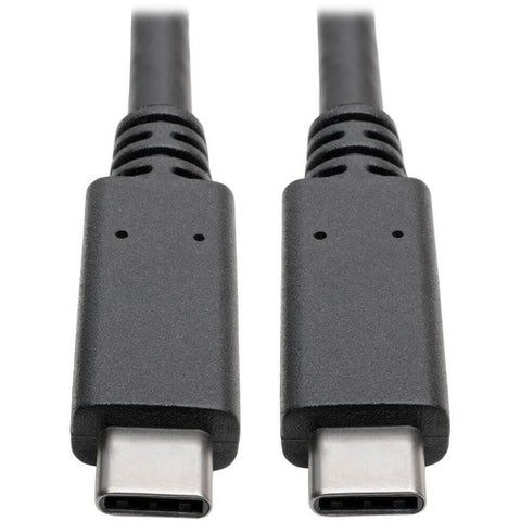 Tripp Lite series USB 3.1 Gen 2 (10 Gbps) Cable with 5A Rating, USB-C to USB-C (M/M), 3 ft. U420-003-G2-5A