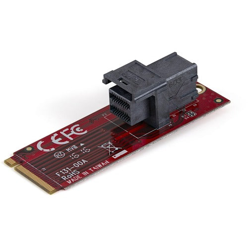 StarTech.com U.2 (SFF-8643) to M.2 PCI Express 3.0 x4 Host Adapter Card for 2.5" U.2 NVMe SSD M2E4SFF8643