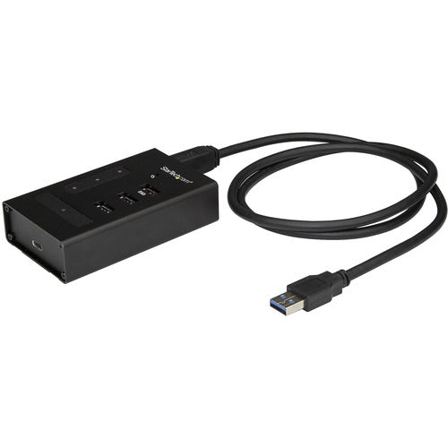 StarTech.com 4-Port USB Hub - Metal - USB-A to 3x USB-A and 1x USB-C - USB 3.0 HB30A3A1CST