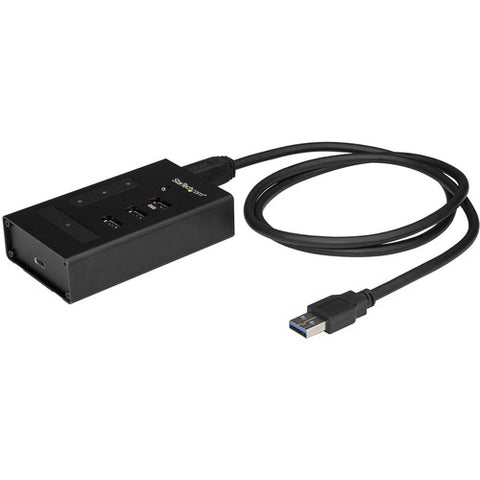StarTech.com 4-Port USB Hub - Metal - USB-A to 3x USB-A and 1x USB-C - USB 3.0 HB30A3A1CST