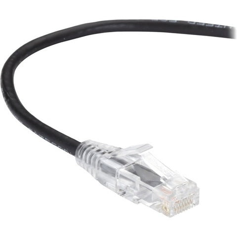 Black Box Slim-Net Cat.6 UTP Patch Network Cable C6PC28-BK-20