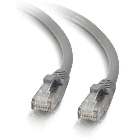 C2G 1ft Cat5e Unshielded Ethernet Cable - Cat 5e Network Patch Cable - Gray 24814