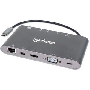Manhattan SuperSpeed USB-C to 7-in-1 Docking Station 152808