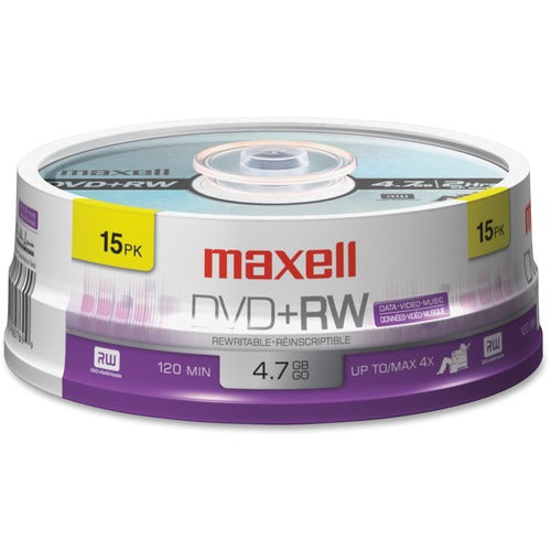 Maxell 4.7GB DVD+RWs 634046