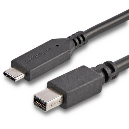 StarTech.com 1.8m / 6 ft USB-C to Mini DisplayPort Cable-USB C to mDP Cable-4K 60Hz-Black CDP2MDPMM6B