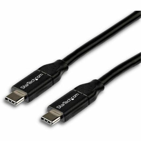 StarTech.com USB-C to USB-C Cable w/ 5A PD - M/M - 2 m (6 ft.) - USB 2.0 - USB-IF Certified USB2C5C2M