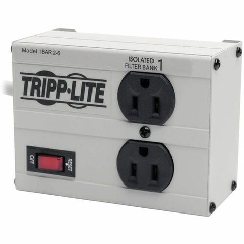 Tripp Lite by Eaton Isobar 2 Outlets Surge Suppressor ISOBAR2-6