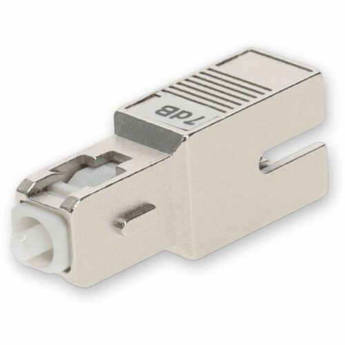 AddOn 2-Pack of 7dB fixed SC Male to SC Female OS1 SMF Simplex Fiber Attenuators ADD-ATTN-SCPC-7DB