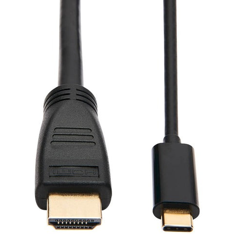 Tripp Lite by Eaton U444-006-H4K6BM USB-C to HDMI Adapter, M/M, Black, 6 ft. U444-006-H4K6BM