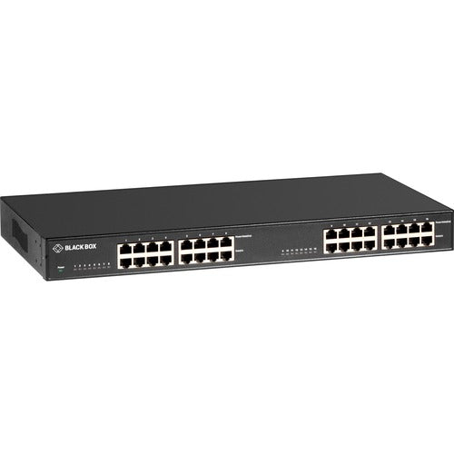 Black Box 10/100/1000BASE-T RJ45 POE+ Gigabit ETH Injector 802.3at 16PT LPJ016A-T-R2
