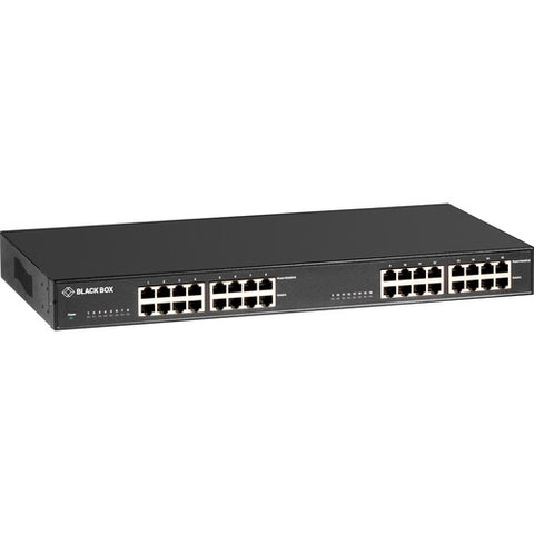 Black Box 10/100/1000BASE-T RJ45 POE+ Gigabit ETH Injector 802.3at 16PT LPJ016A-T-R2