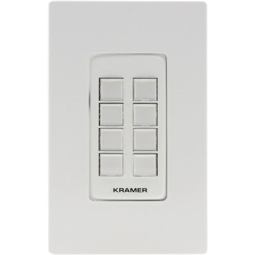 Kramer 8-Button I/O Control Keypad RC-208/US-D(W/B)