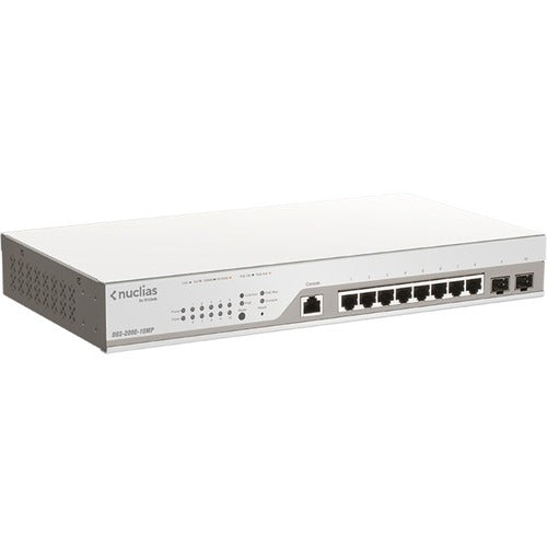 D-Link 10-Port Nuclias Cloud-Managed PoE Switch DBS-2000-10MP