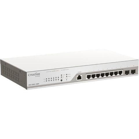 D-Link 10-Port Nuclias Cloud-Managed PoE Switch DBS-2000-10MP