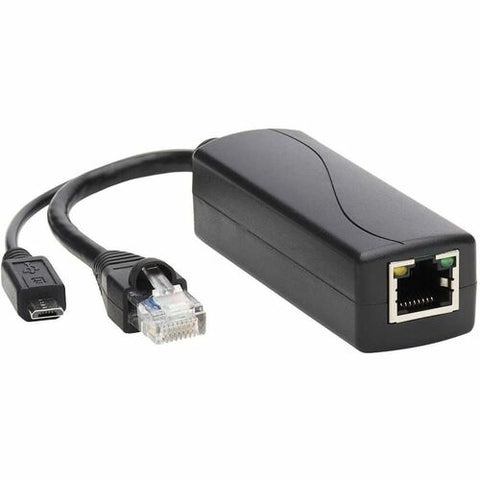 Tripp Lite by Eaton NPOE-SPL-G-5VMU PoE to USB Micro-B and RJ45 Active Splitter NPOE-SPL-G-5VMU