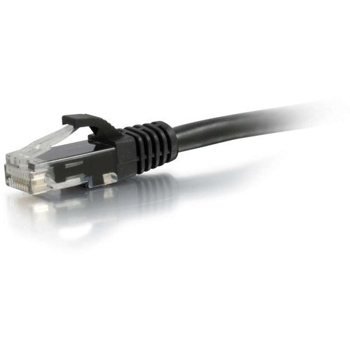 C2G 50ft Cat6a Unshielded Ethernet - Cat 6a Network Patch Cable - Black 50881
