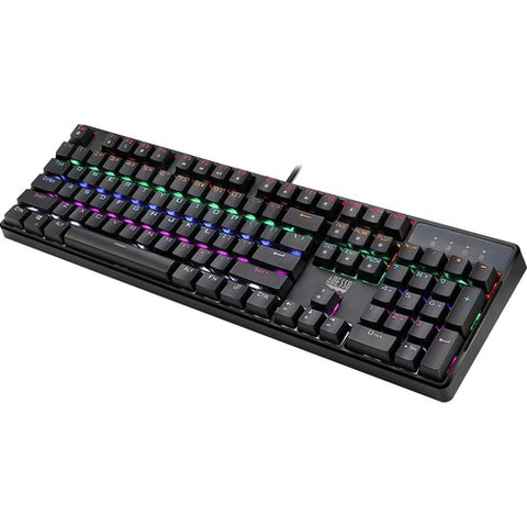 Adesso Multi-color Illuminated Mechanical Gaming Keyboard AKB-640EB
