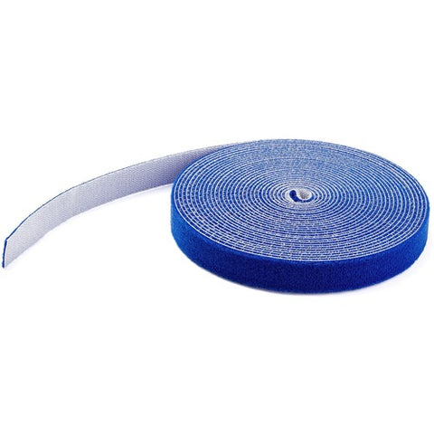 StarTech.com 50ft. Hook and Loop Roll - Blue HKLP50BL